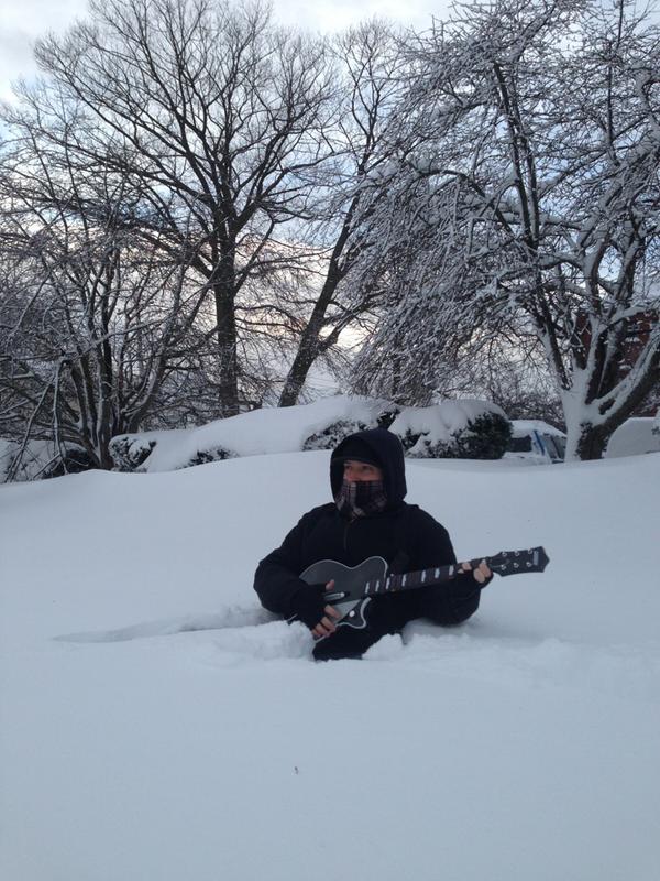 Aaron in the Snow